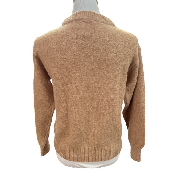 Zara Kids Knit Sweater Camel Size 13-14 - Picture 3 of 9